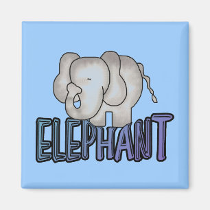 Elefant-T-Shirts und Geschenke Magnet