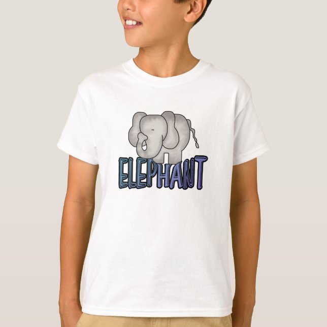 Elefant-T-Shirts und Geschenke T-Shirt (Vorderseite)