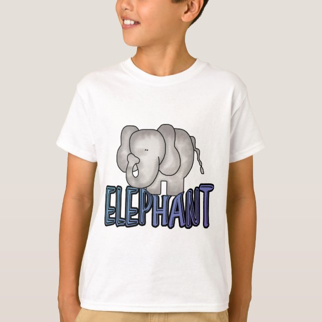 Elefant-T-Shirts und Geschenke T-Shirt (Vorderseite)