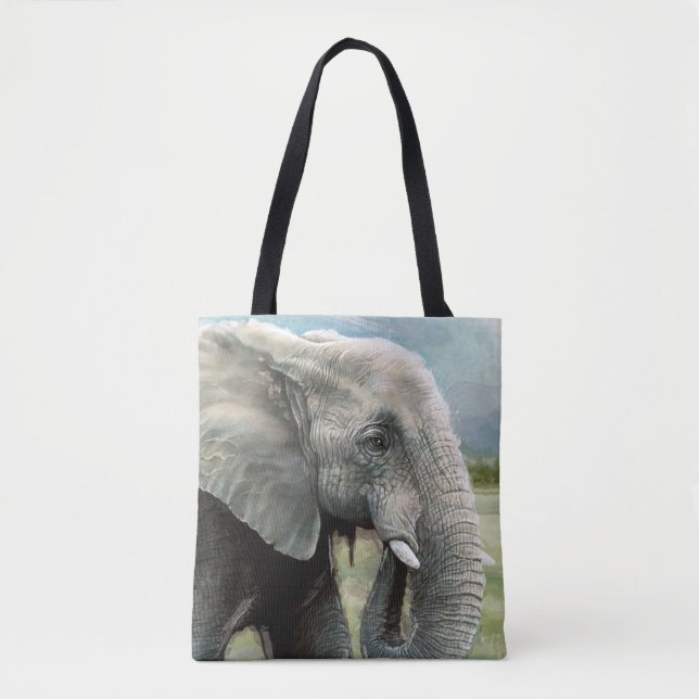Elefant-Taschen-Tasche (Vorderseite)