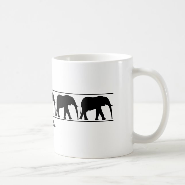 Elefant - Tasse (Rechts)