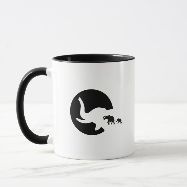 Elefant Tasse (Links)