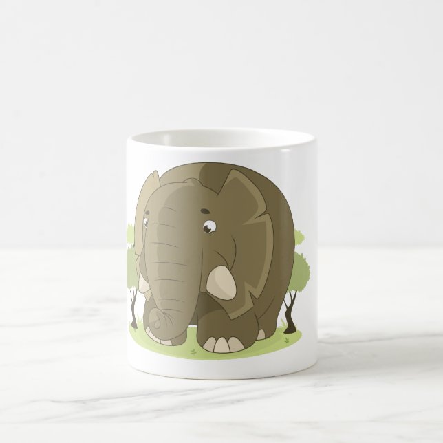 Elefant-Tasse Kaffeetasse (Mittel)