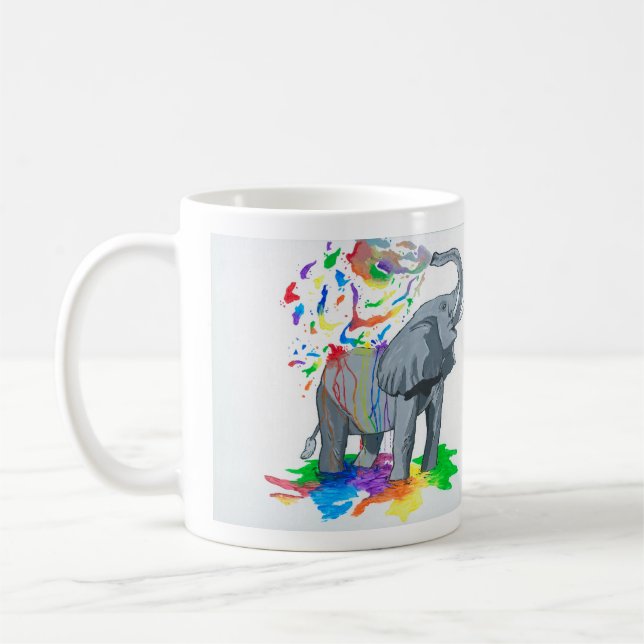 Elefant-Tasse Tasse (Links)