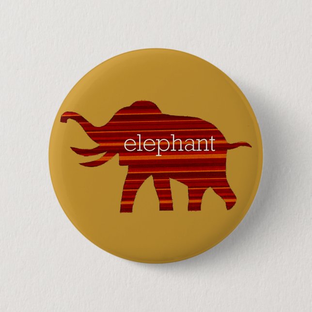 ELEFANT-THEATER BUTTON (Vorderseite)