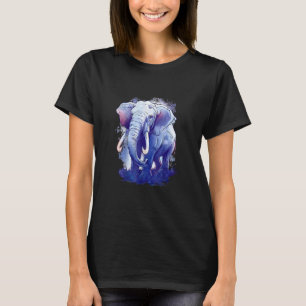 Elefant Tier Bunt  Tier  Elefant T-Shirt