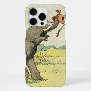 Elefant und Wilderer im Dschungel iPhone 16 Pro Max Hülle