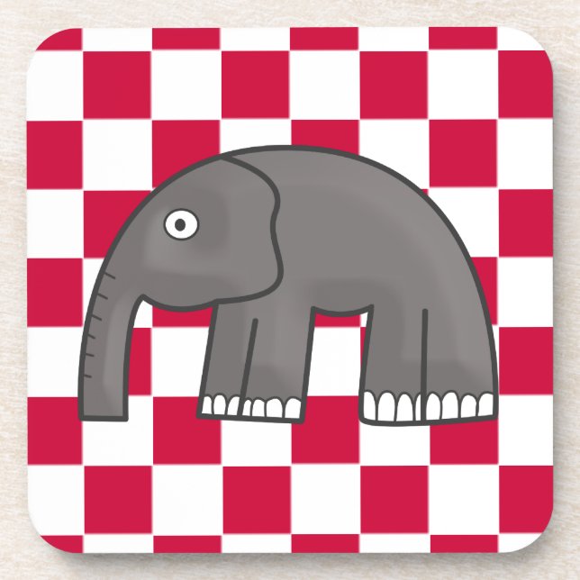Elefant Untersetzer (Vorderseite)