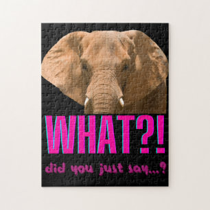 Elefant, was hast du gerade gesagt? puzzle