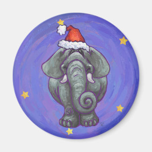 Elefant-Weihnachten Magnet
