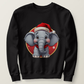 Elefant Weihnachten Sweatshirt