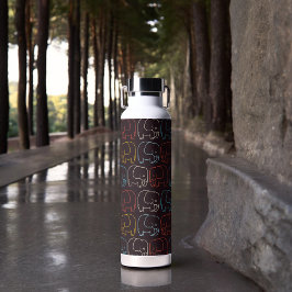 Elefant Zeichnend Trinkflasche