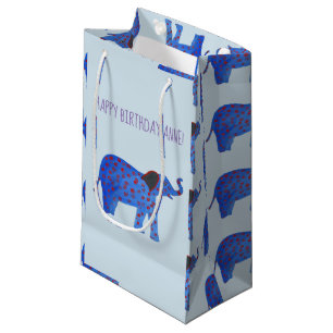 Elefant Zeichnend Zeichnend Geschenktasche Kleine Geschenktüte