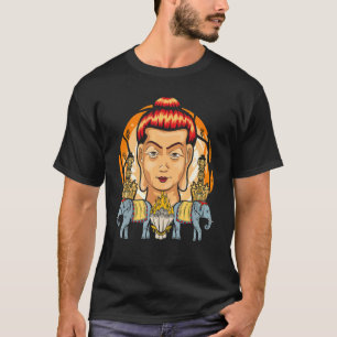 Elefant Zen Buddhistischer Spiritueller Yoga Medit T-Shirt