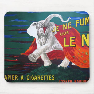Elefant Zigaretten-1900 Mousepad