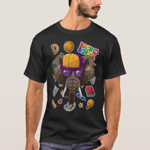 Elefant zurück an den ersten Schultag T-Shirt