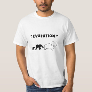 Elefante Evolution - Funny Bühne der Evolution T-Shirt