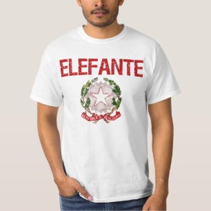Elefante Italiener-Familienname T-Shirt