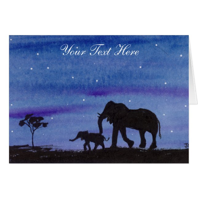 Elefanten (Vorderseite (Horizontal))