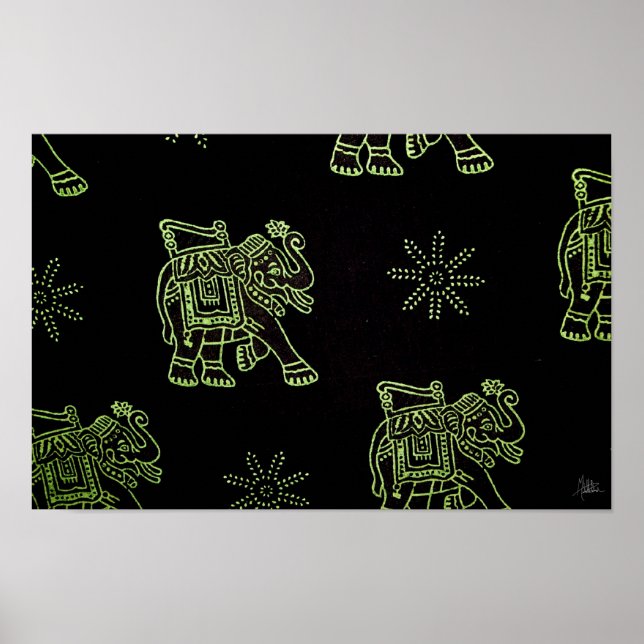 Elefanten [Art Print] Poster (Vorne)