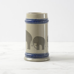 Elefanten Bierglas