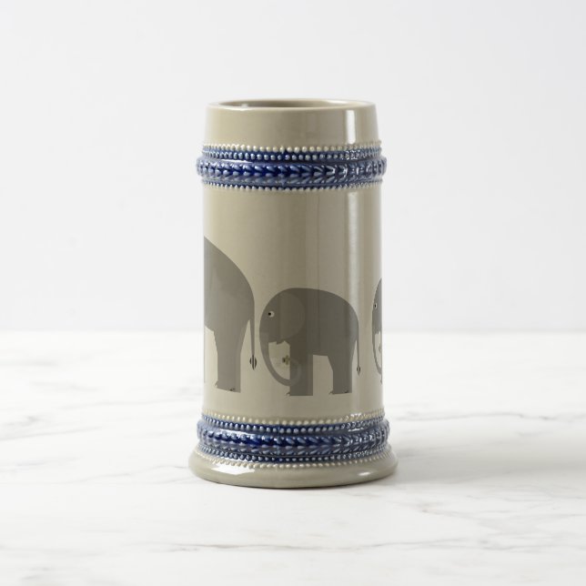 Elefanten Bierglas (Mittel)
