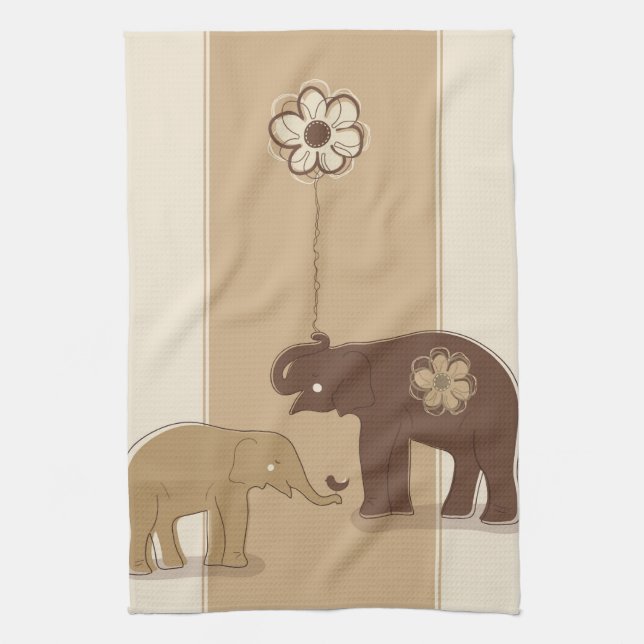 Elefanten Handtuch (Vertikal)