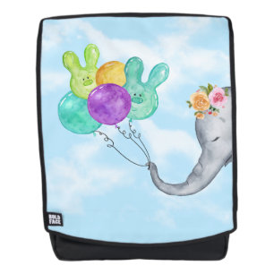 Elefanten im Himmel Rucksack