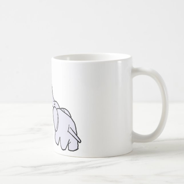 Elefanten Kaffeetasse (Rechts)