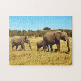 Elefanten, Masai Mara Puzzle