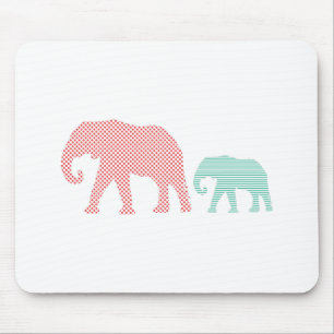 Elefanten Mousepad