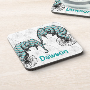 Elefanten Plus Bikes Gleich YIKES! Untersetzer