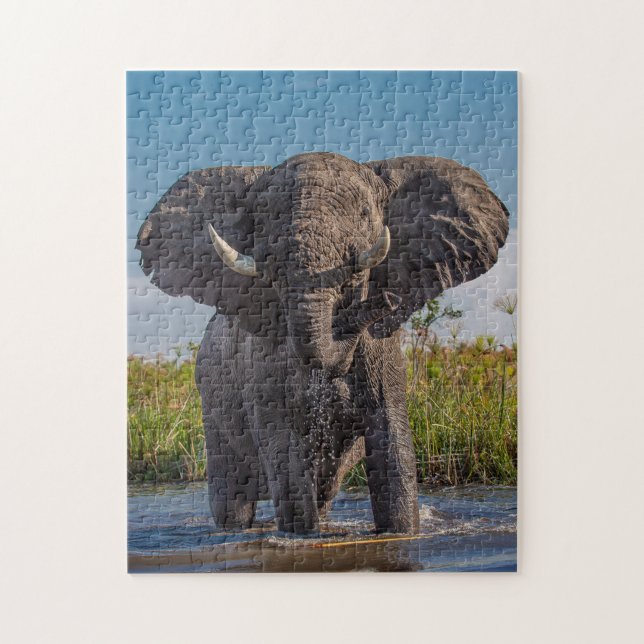 ELEFANTEN-PUZZEL PUZZLE (Vertikal)