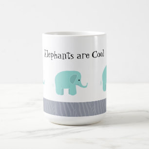 Elefanten sind Cool Kaffeetasse