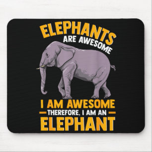Elefanten sind großartig, ich bin großartig - Lust Mousepad