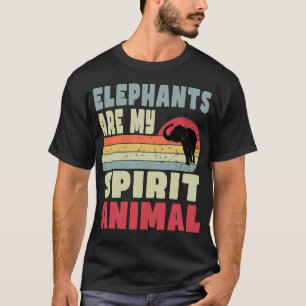 Elefanten sind mein Geist-Tier-T - Shirt