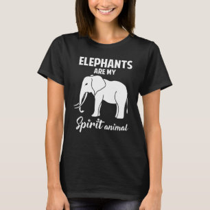 Elefanten sind mein spirituelles Tier Elefant für T-Shirt