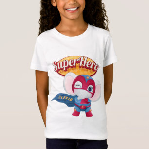 🦸 ‍ ♀️ Elefanten Superhelden Individuelle T-Shirt