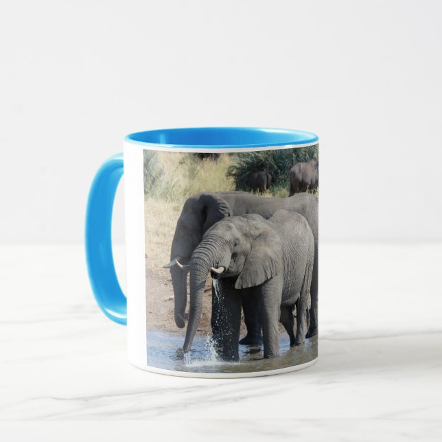 Elefanten Tasse (Vorderseite Links)