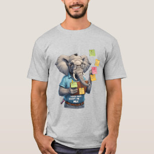 Elefanten Vater, den ich nie vergessen... Außer Mi T-Shirt