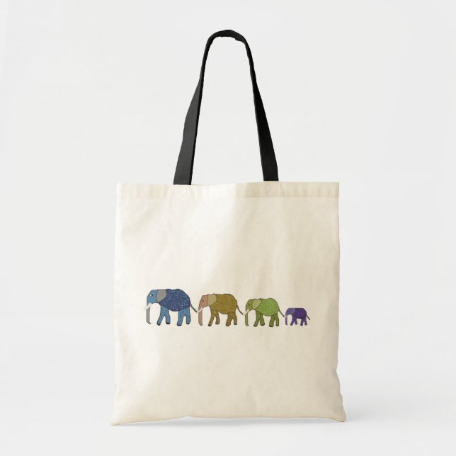 Elefanten vergessen nie tragetasche (Vorne)