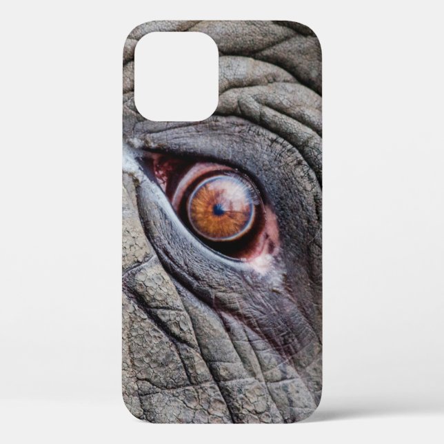 Elefantenauge nah Case-Mate iPhone hülle (Rückseite)