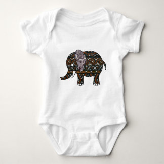 Elefantenbatik Baby Strampler