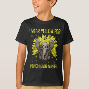 Elefantenblume, die ich für gelbe Kinder trage T-Shirt