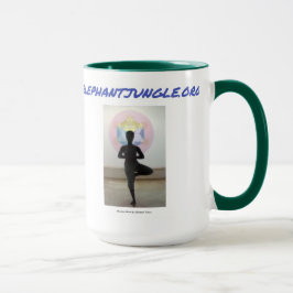 Elefantenduschel Grün Tasse