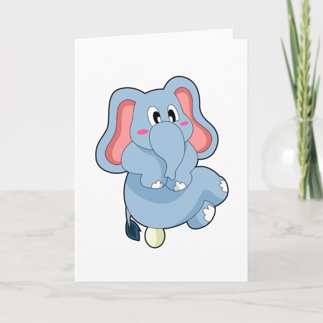 Elefantenei Karte (Vorderseite)