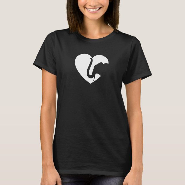 Elefantenfrauen Kinder, die Elefanten Liebe T-Shirt (Vorderseite)