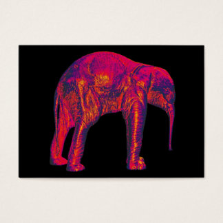 Elefantenkalb, rot/rosa, schwarz