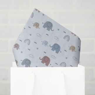 Elefantenkinderzimmer-Muster-Tissue-Papier Seidenpapier