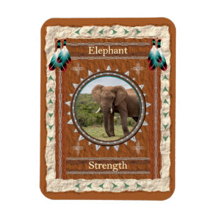 Elefantenkraft Energie Magnet